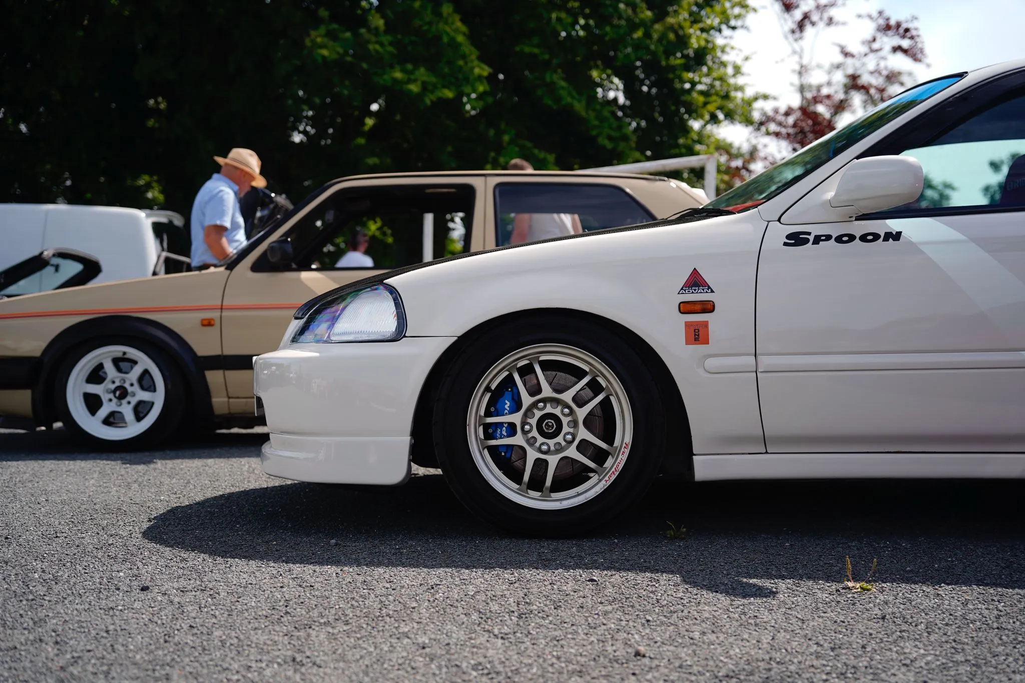 Old School New School 2025 - Cars on display